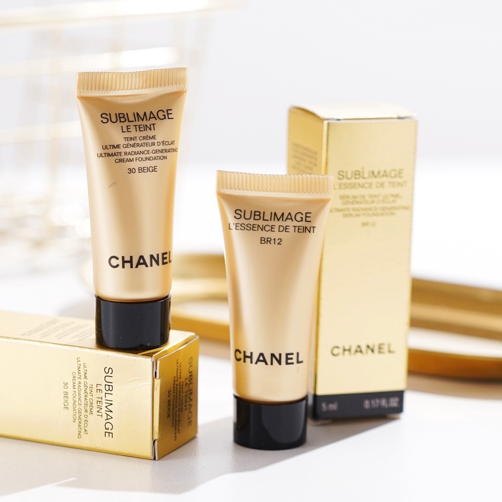 Chanel Sublimage L' essence De Teint Serum Foundation/Le Teint Cream  Foundation 5ml