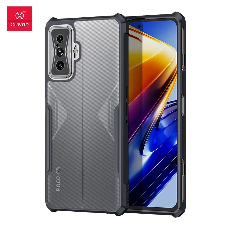 X3 Proxiaomi Poco F3 Shockproof Case - Xundd Airbag Transparent Cover