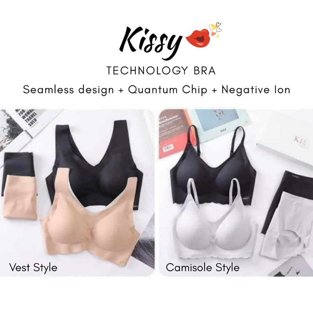 Kissy Healthy bra (Ready local stocks)