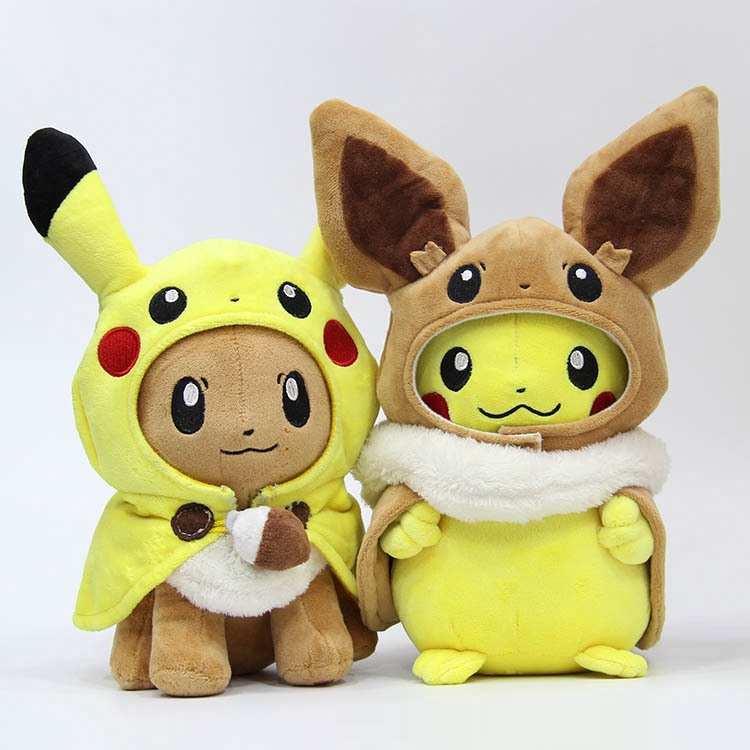 Eevee hoodie plush on sale