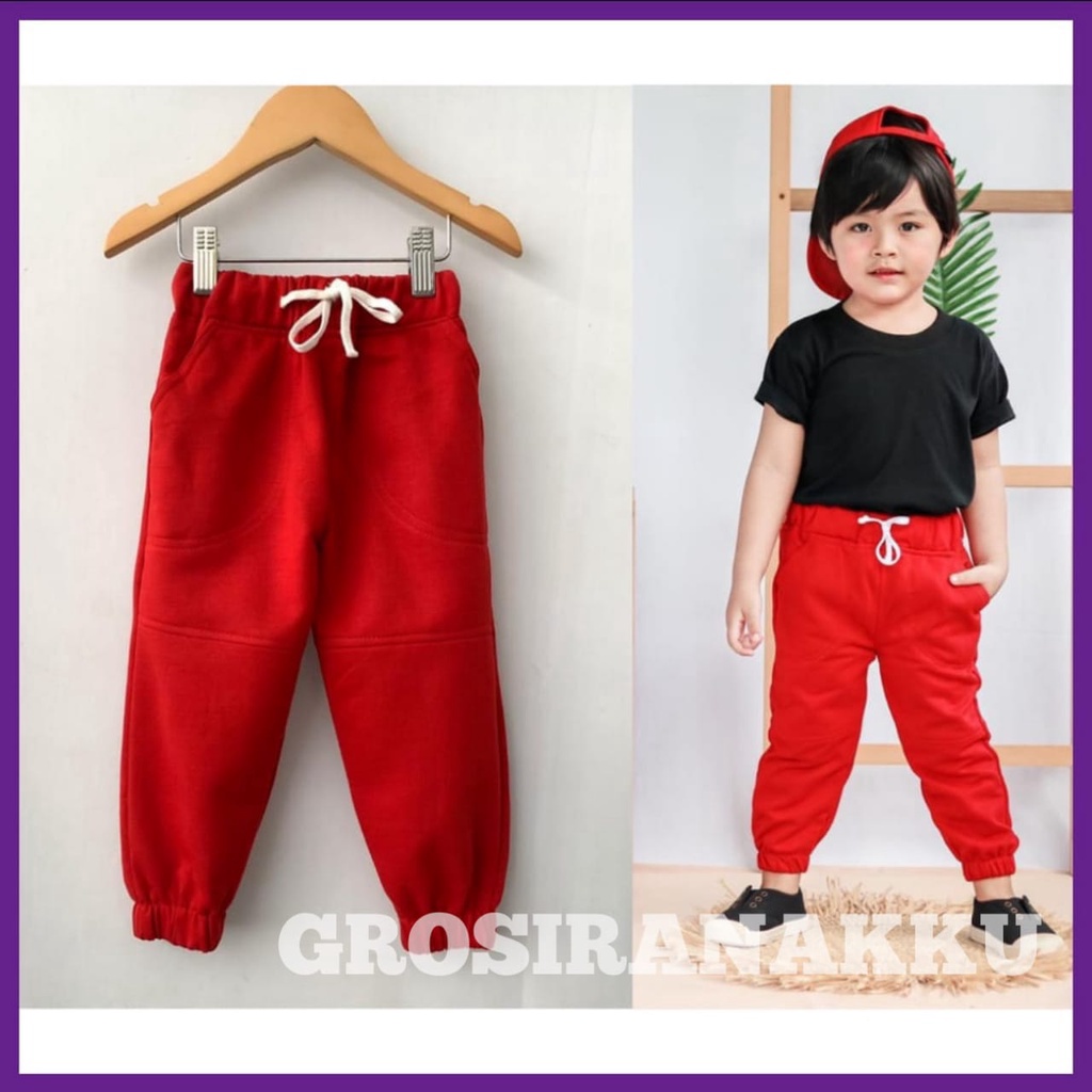 Red hot sale jean joggers