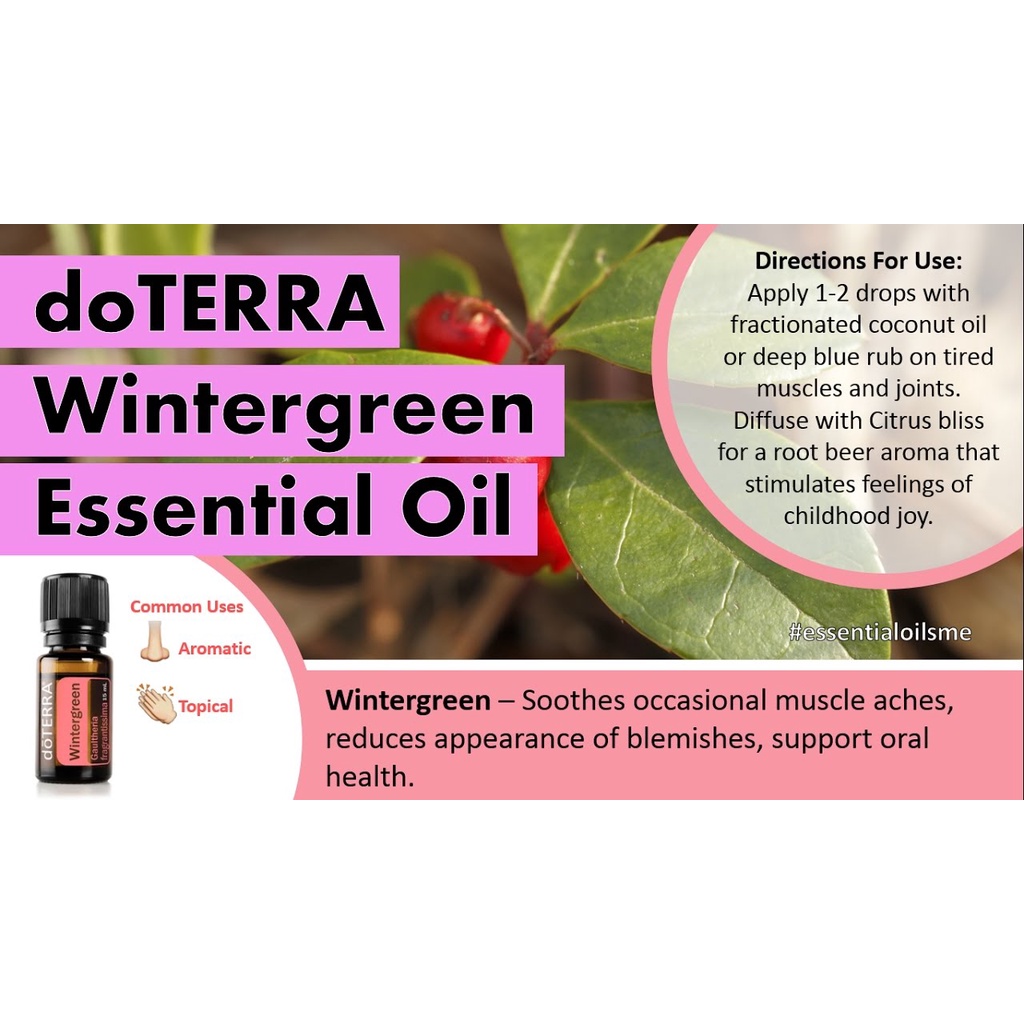 Wintergreen doterra deals