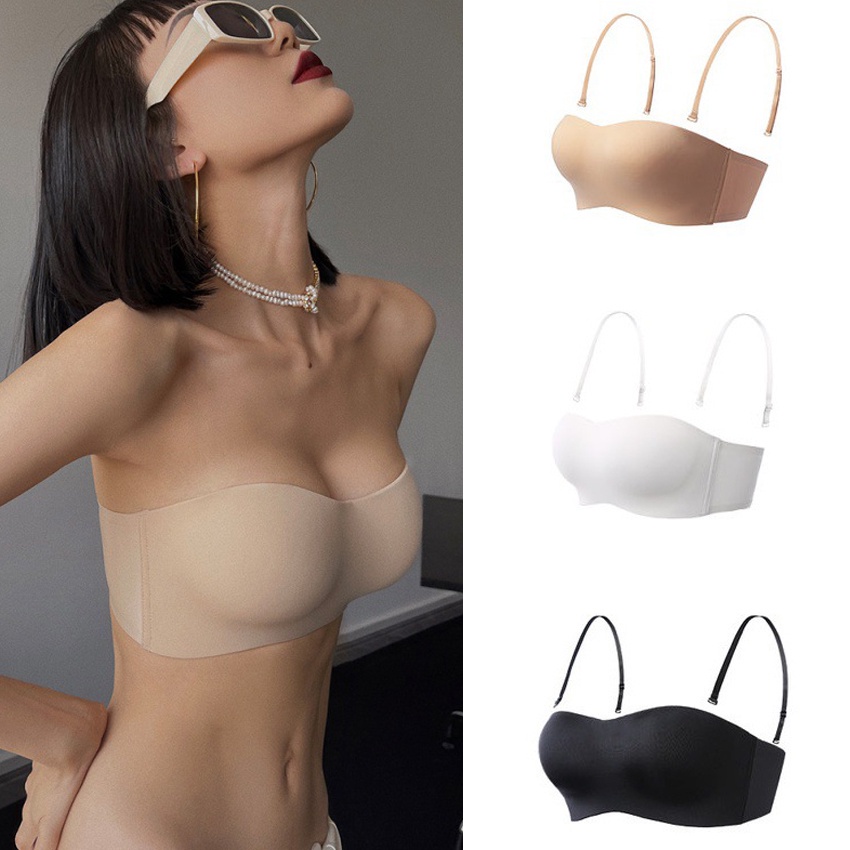 Plus Size Spandex Sport Push Up Wireless Bras For Women Solid Color Basic  Seamless Simple Sexy Lingerie Bralette Summer Crop Top - Bras - AliExpress