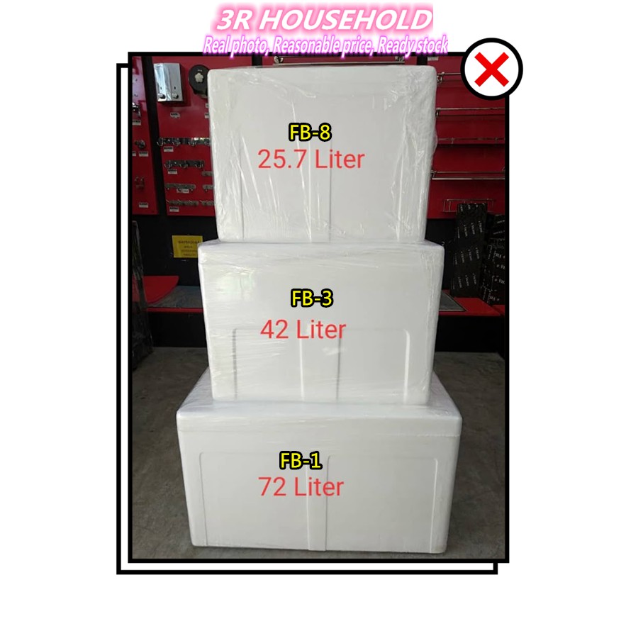 Disposable best sale ice box