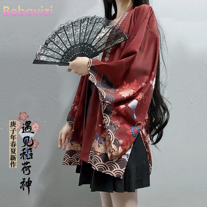 Red haori hot sale