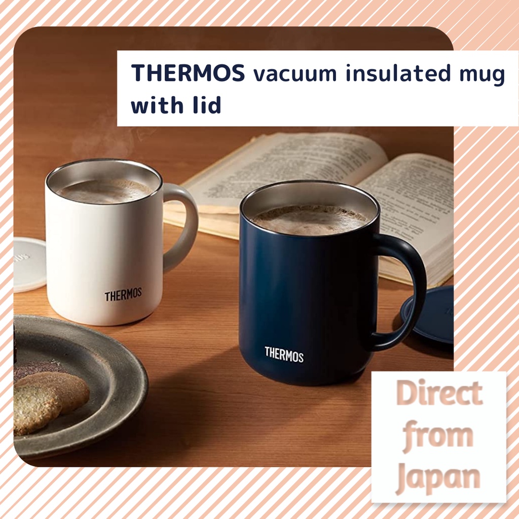 THERMOS Japan Vacuum Insulated Mug 350mL Hot and Cold Cofee Tea Direct from Japan