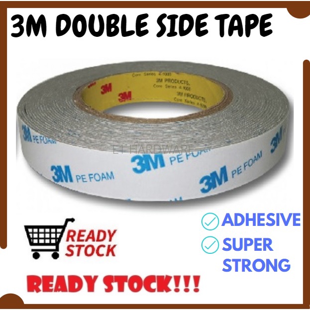 3M Super Strong High Performance Double Side Tape PE Foam Tape