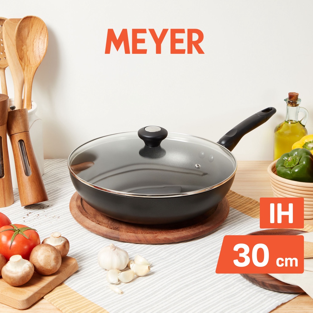 Meyer Cookware - Accent Nonstick Stirfry with Glass Lid