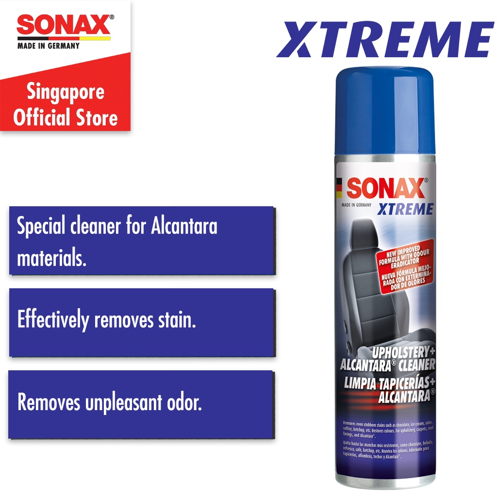 XTREME Upholstery + Alcantara® Cleaner SONAX 3 X 400 ml buy onlin