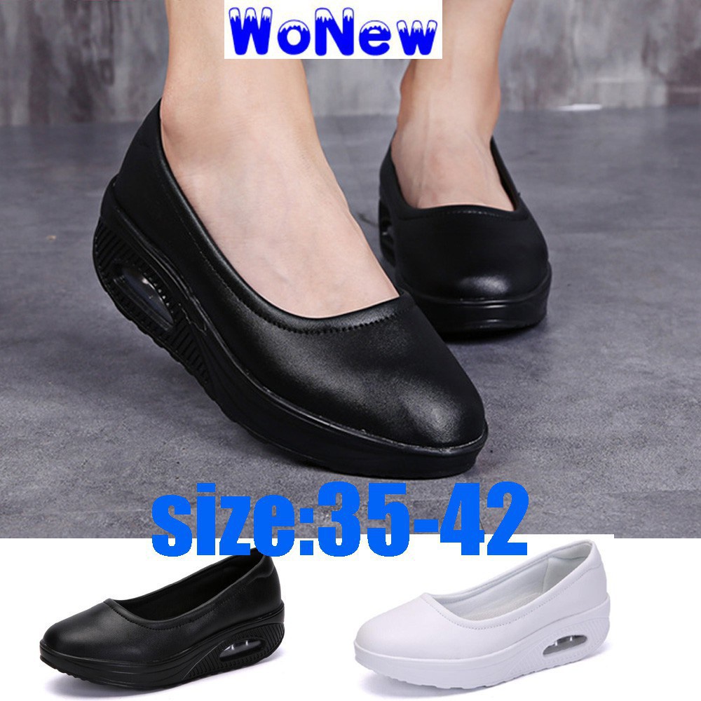Women's Black Nursing Shoes - Black Medical Sneakers
