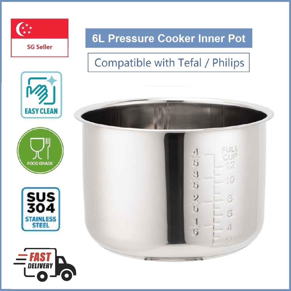 Inner Cooking Pot Universal Inner Pot Stainless Steel Inner Pot