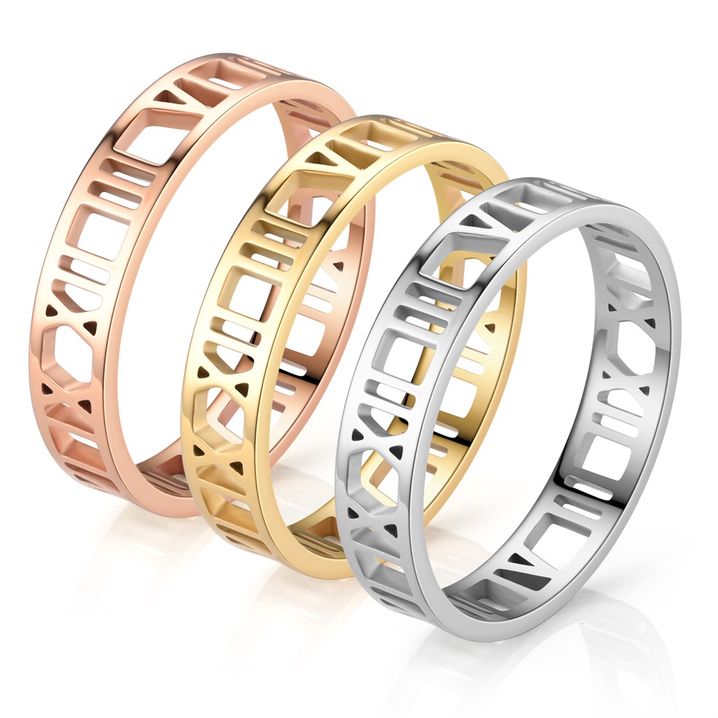 Cartier ring deals roman numeral