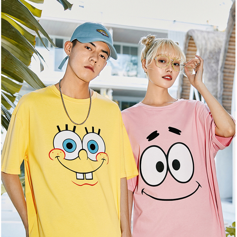 Spongebob 2025 couple t-shirt