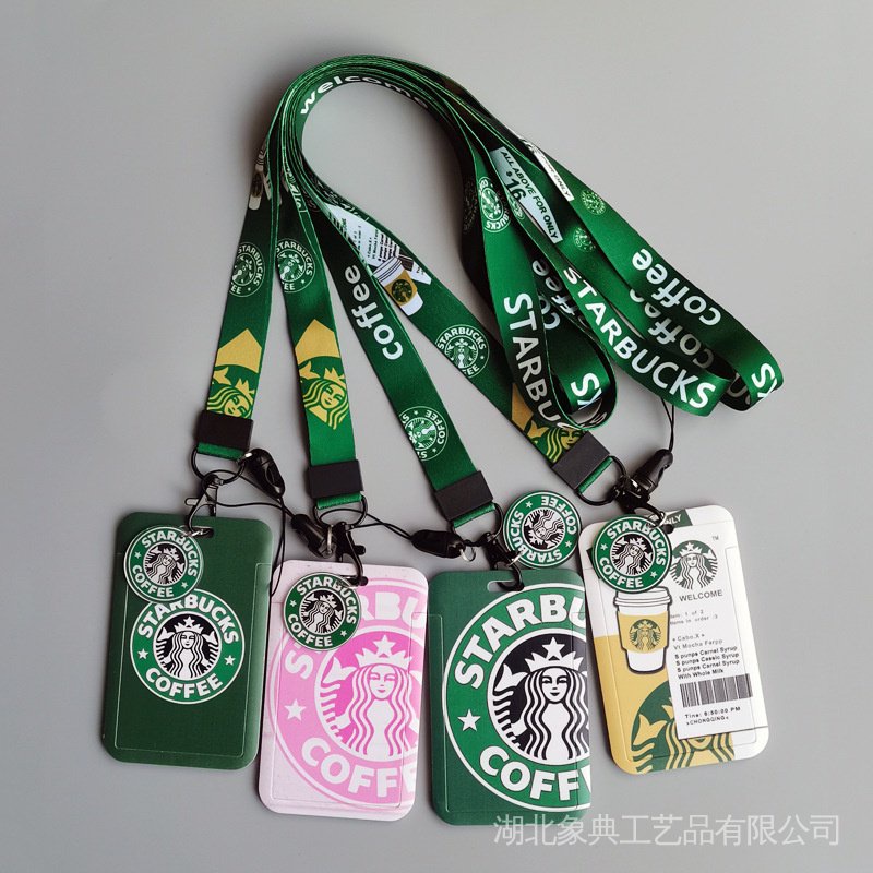 Hello Kitty Starbucks Coffee Work Id, Badge Reel 