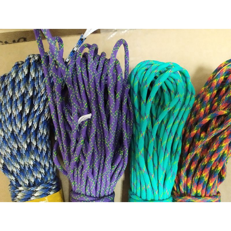 wholesale 100ft 4mm rainbow color paracord