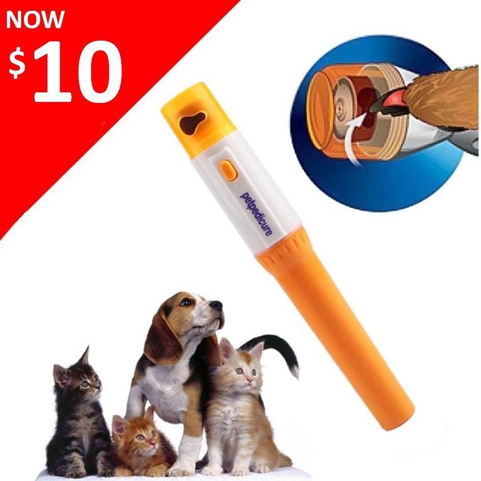 Electric nail outlet trimmer for dogs