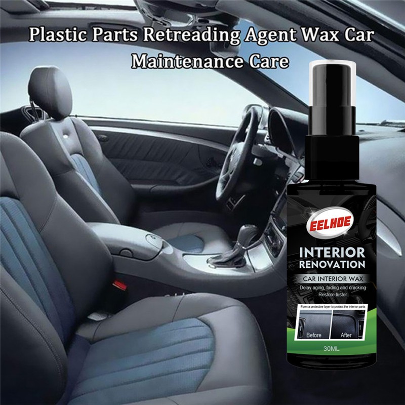 1pc 120ml Car Seat Cleaner Interior Dashboard Seat Stain Remover Renovation  Maintenance Cleaner