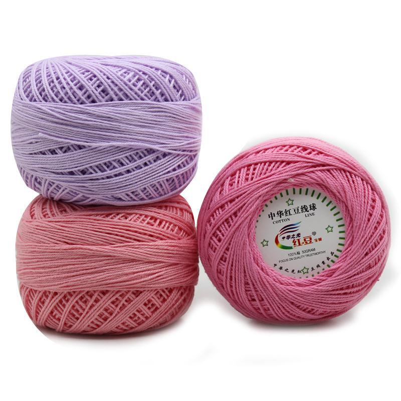 Lace Thread 3 Crochet Yarn Knitting Cotton Wool Baby Wool Hand