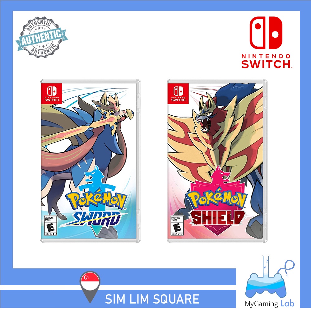 Nintendo switch sword and shield clearance bundle