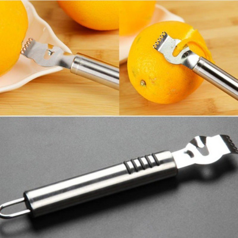 Lemon Peeler Stainless Steel, Zester For Lemons, Lemon Peelers And Orange  Peelers, Ideal For Kitchen Peeling Tools