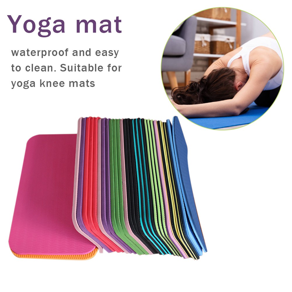 JR♥Yoga Knee Pad Non-slip Moisture-resistant Yoga Mat for Plank Pilates  Exercise