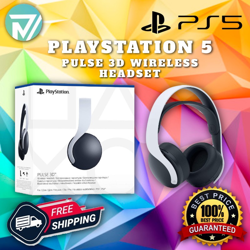 LOWEST PRICE PS5 Pulse 3D Wireless Headset PlayStation 5 Shopee