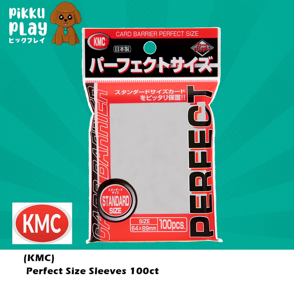 KMC Perfect Size Sleeves 100ct Card Sleeve TCG KMC Perfect Fit