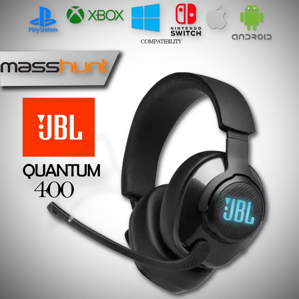 JBL Quantum 400 Gaming Headset Shopee Singapore