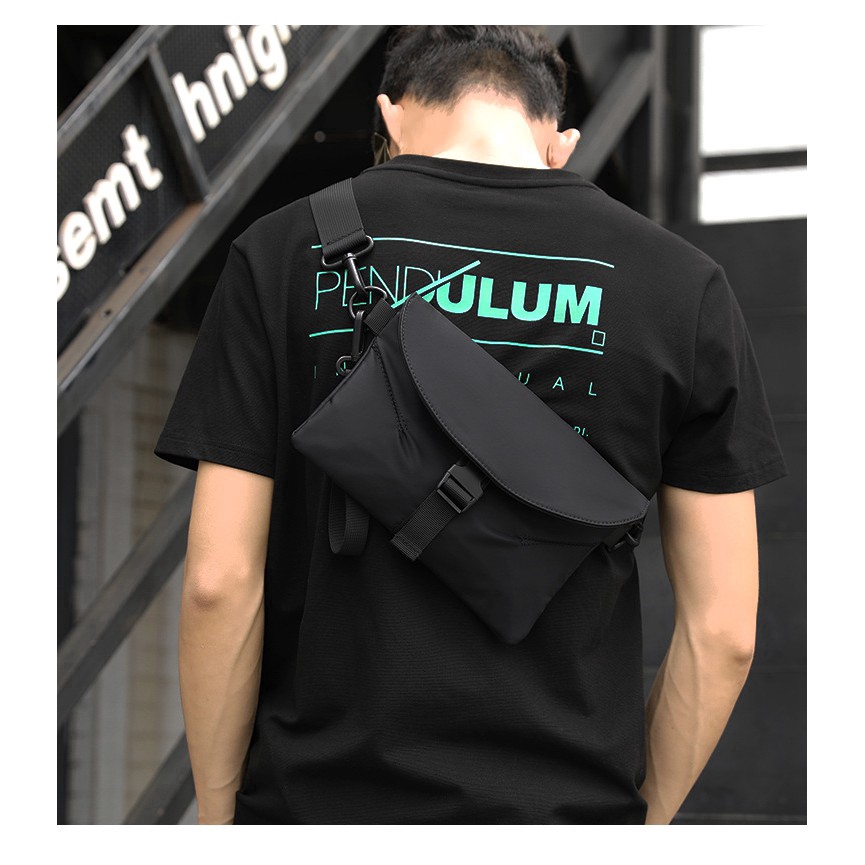 Men's Chest Bag New Fashion Korean-Style Casual Sports Water-Proof Shoulder  Cros