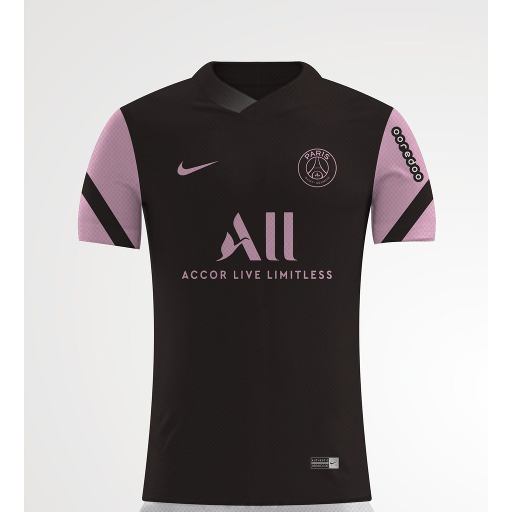 Psg on sale black jersey