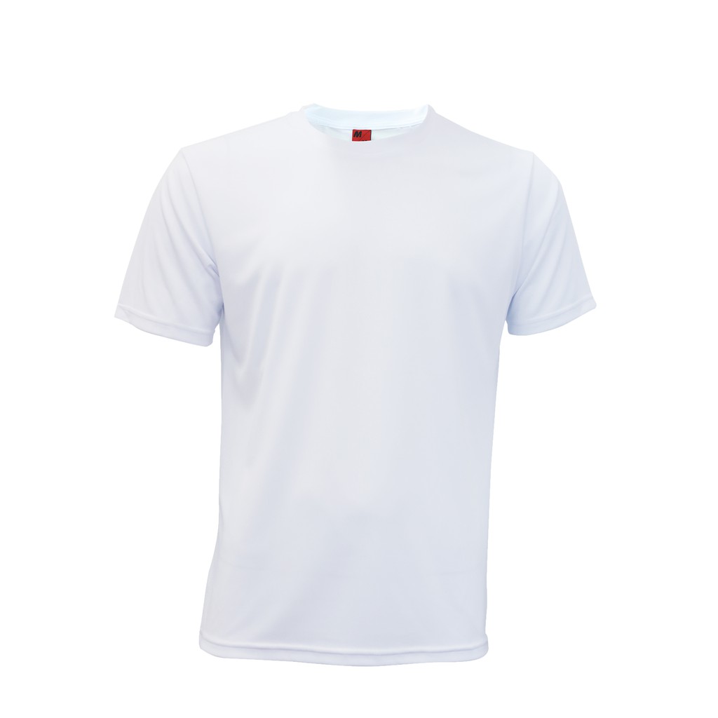 Plain white dri 2025 fit t shirt