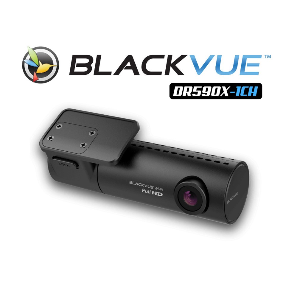 BlackVue DR590X-1CH with 32GB microSD Card, Full HD Wi-Fi Dashcam