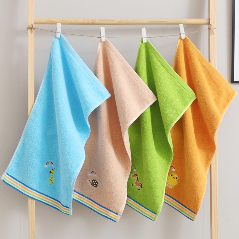 Children's embroidered online towels