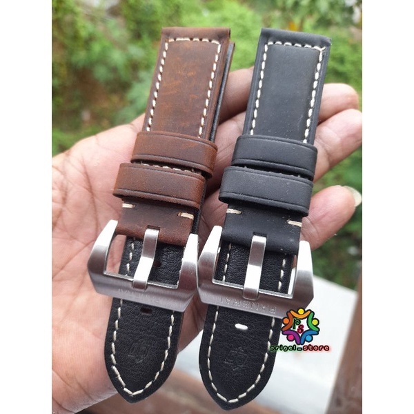 Panerai Luminor Leather Watch Strap Shopee Singapore