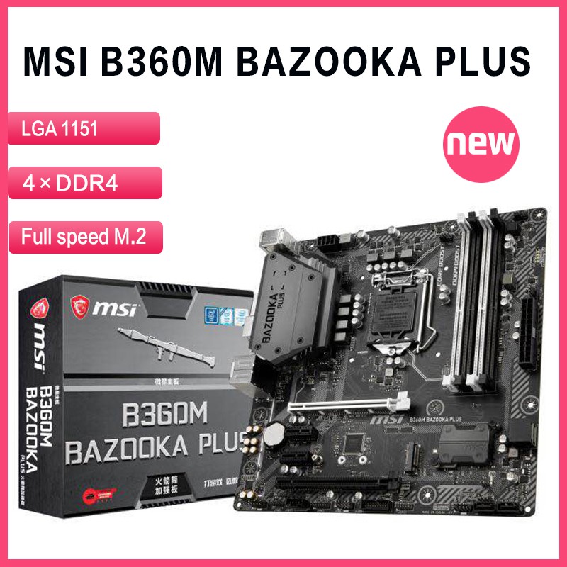 B360m on sale bazooka motherboard