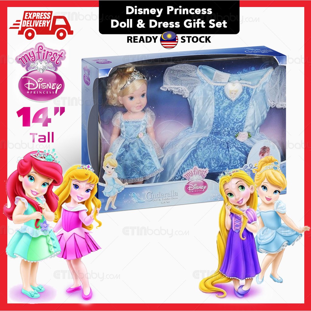 disney princess doll set