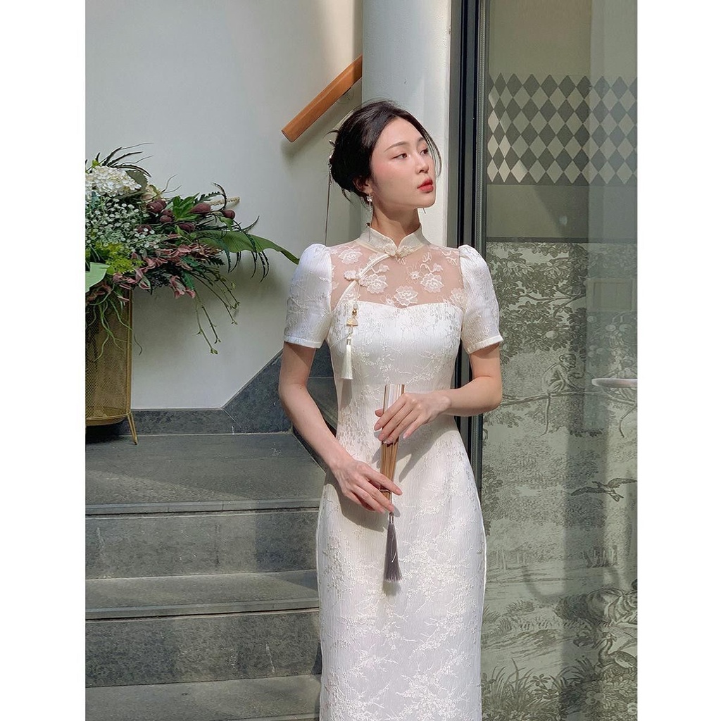 Cheongsam best sale long dress