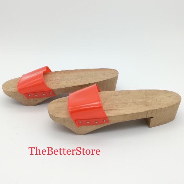 Chinese traditional clearance wooden shoes