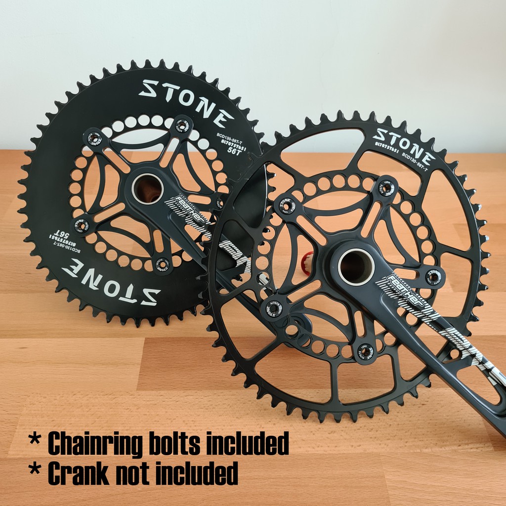 Crank oval chainring hot sale