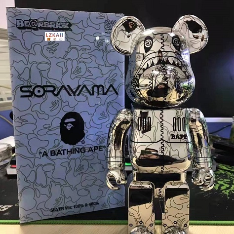 Special Offer】Bearbrick × Bape × HajimeSorayama - SORAYAMA A BATHING APE  Silver Ver. 400% 28 cm Gear Joint High Quality Action Figures / Toy /  Collection / Gift / Lzkail.sg | Shopee Singapore