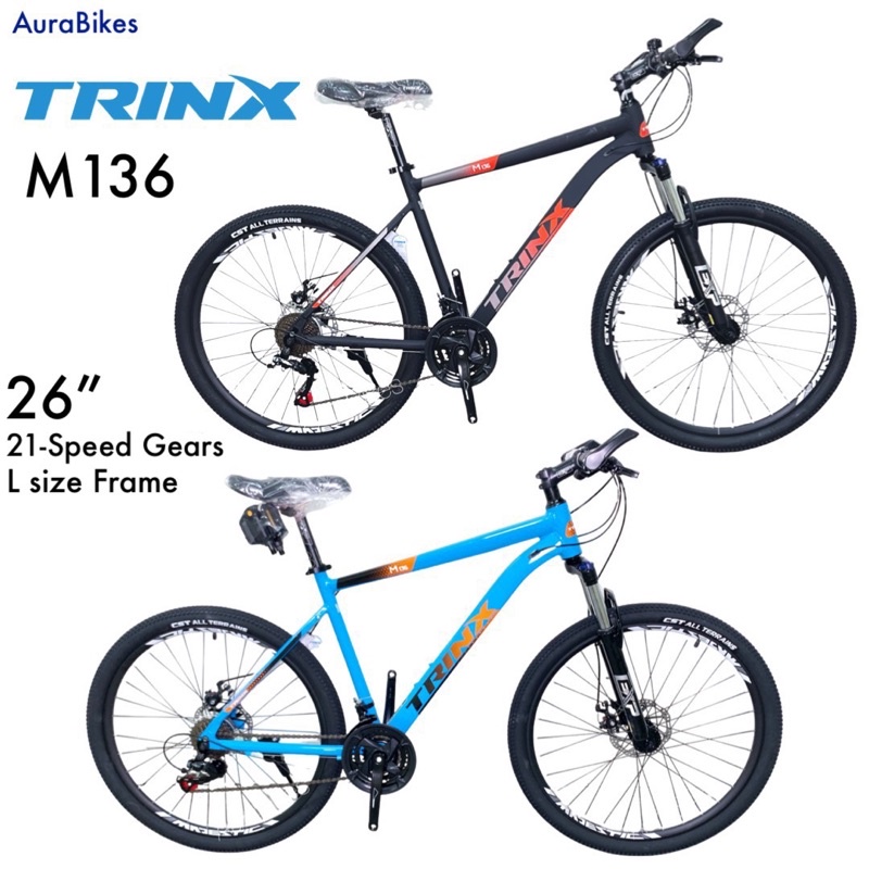 Trinx m136 mountain deals bike