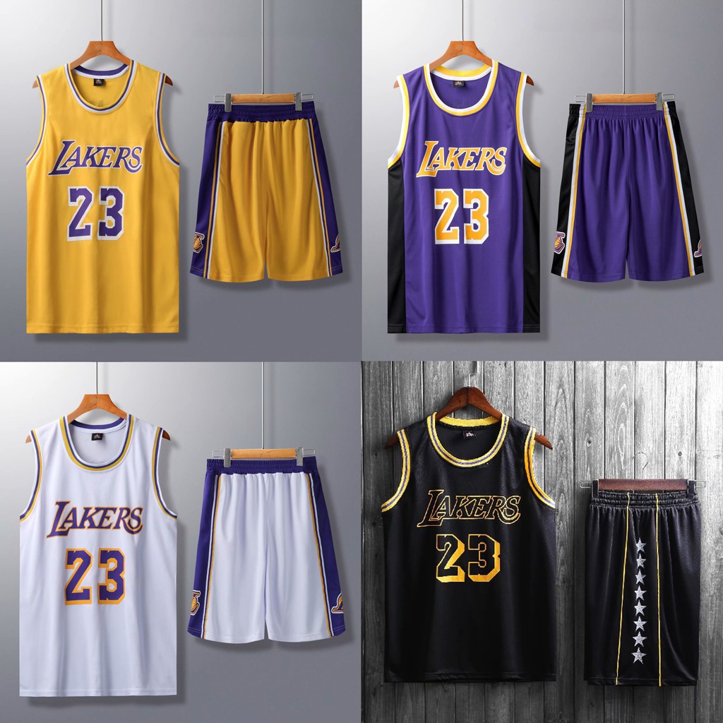 Lakers basketball hot sale uniform