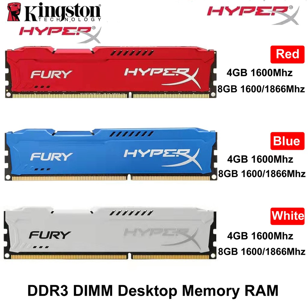 Ram hyperx fury on sale 8gb