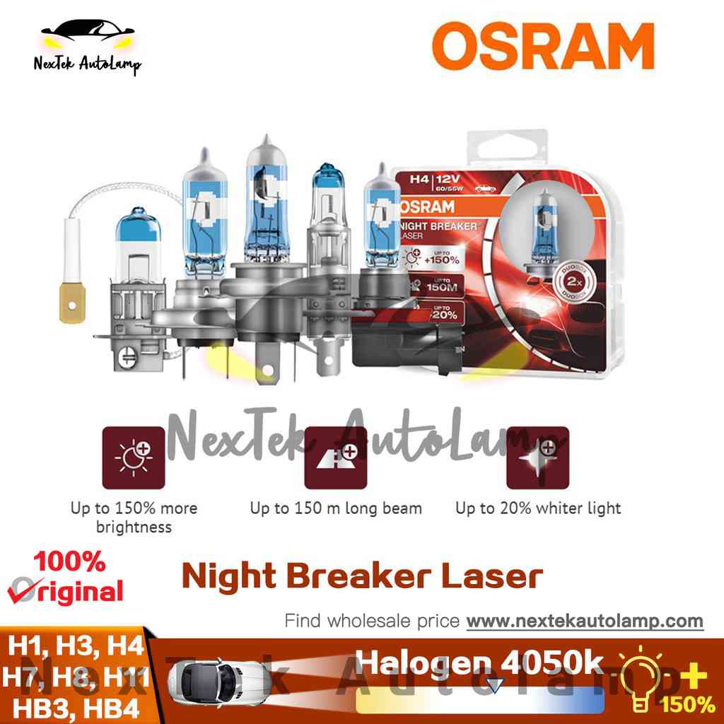 Osram H7 Longlife High Tech 12V 55W PX26d 64210L Lampen Autolampen