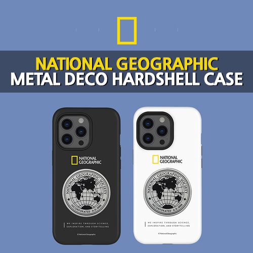 National Geographic Metal Deco Hardshell Case Apple iPhone iPhone 13 Mini iPhone 13 iPhone 13 Pro iPhone 13 Pro Max