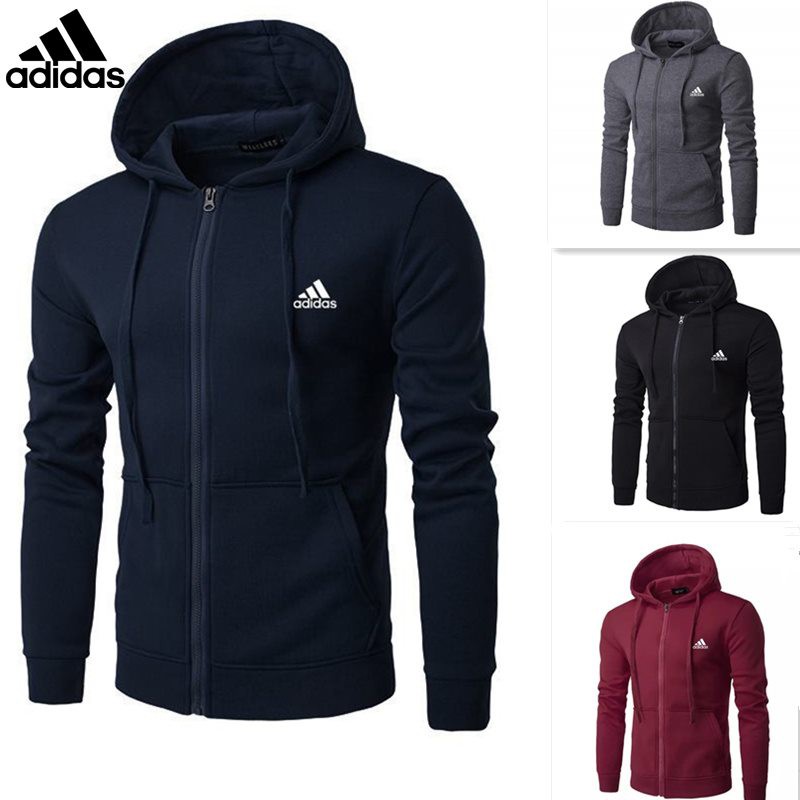 Adidas jacket shop hoodie for men