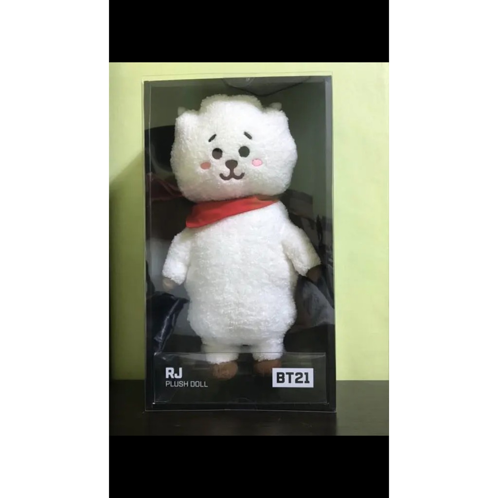 BT21 rj MEDIUM STANDING DOLL PLUSH AUTHENTIC | Shopee Singapore