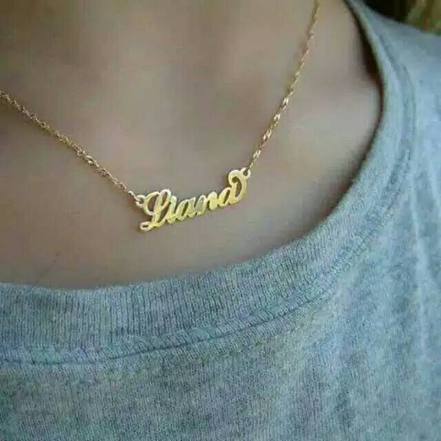 Diksha name deals pendant