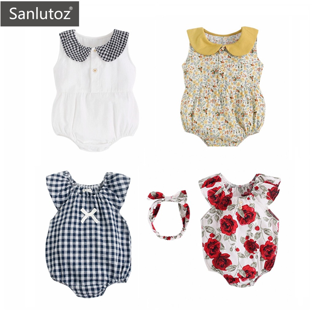 Newborn hot sale girl rompers