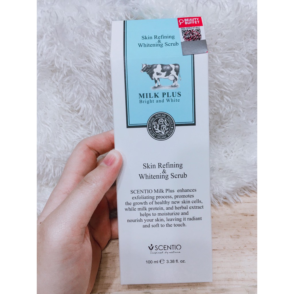 Beauty Buffet Scentio Milk Pus Skin Refining And Whitenning Scrub